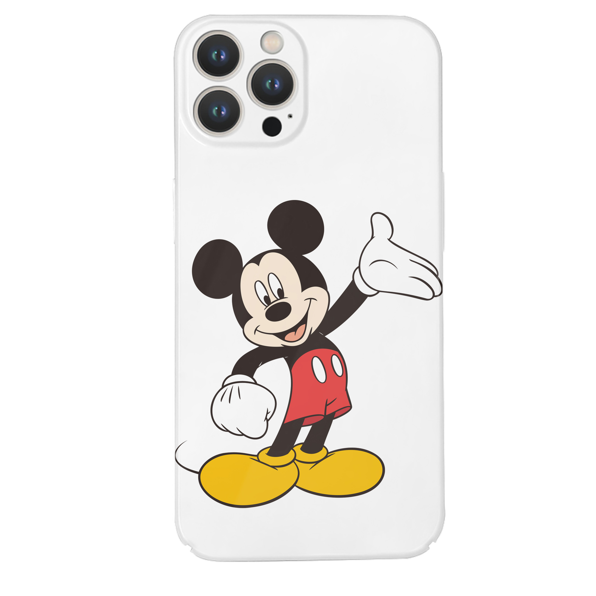 （画像用） ミッキーマウス Mickey Mouse 【iPhone 14シリーズ対応】ハードケース